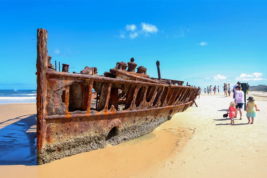 From Rainbow Beach: K'gari (Fraser Island) 3-Day Self-Drive 4WD Tour, Brisbane