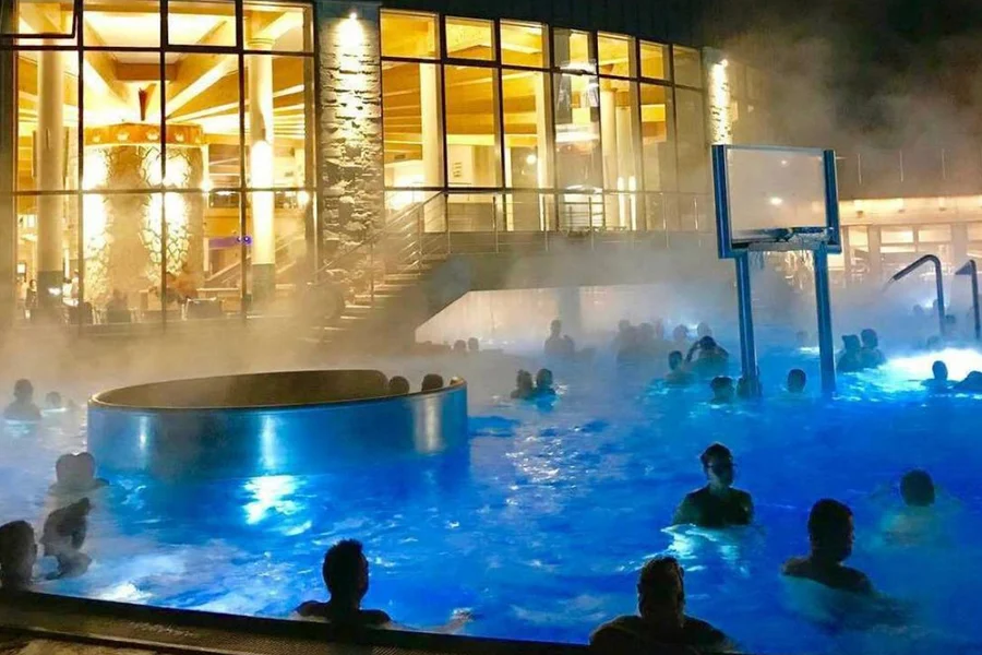 Chochołów温泉浴场桑拿区入场票, at Chochołowska Baths, Krakow