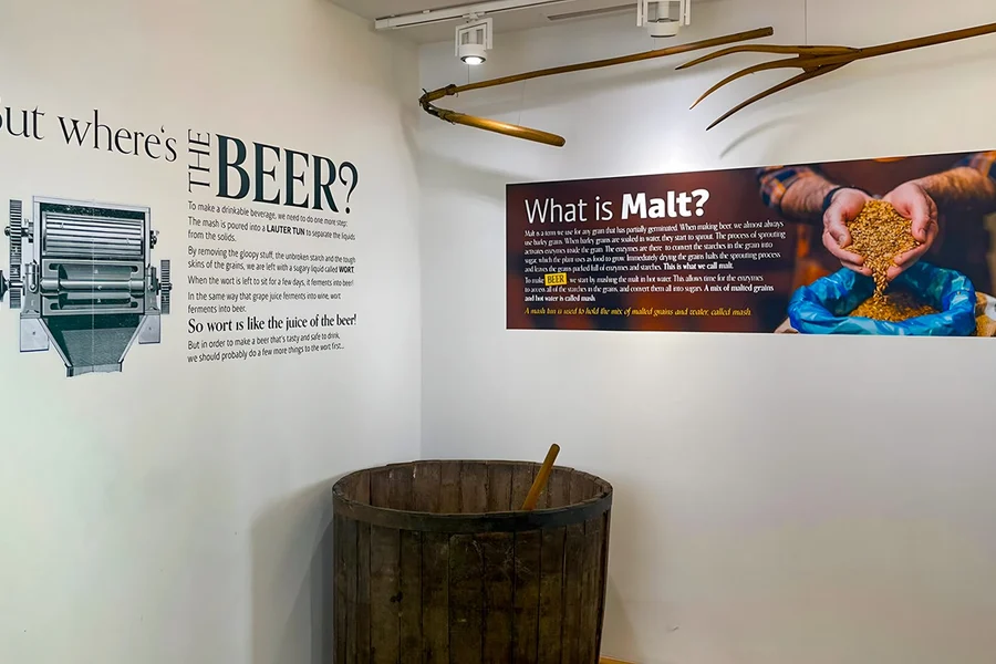 布拉格啤酒博物館票與啤酒品嚐及瓶裝, at Beer Museum, Prague