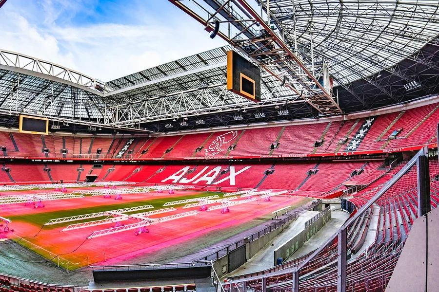 Stadiontour Johan Cruijff ArenA, at Johan Cruyff Arena, Amsterdam