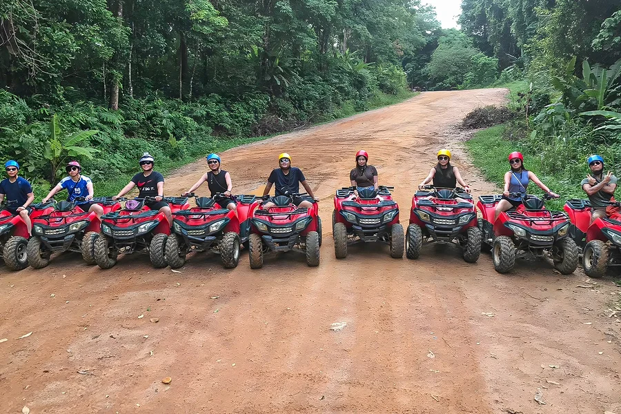 From Phuket: ATV Jungle Adventure with Roundtrip Hotel Transfers, Phuket