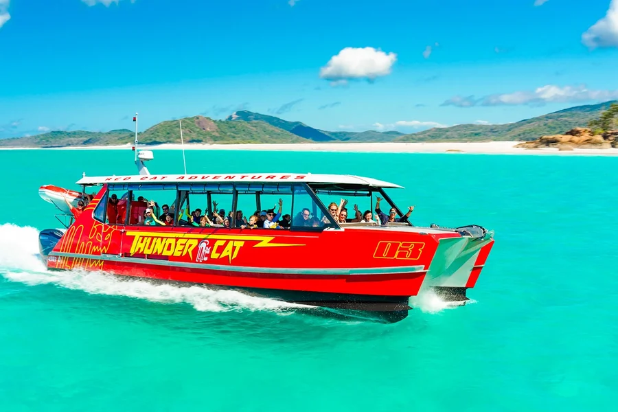 Airlie Beach: Whitehaven Beach Snorkel Cruise with Hill Inlet Tour and Buffet Lunch, Whitsundays