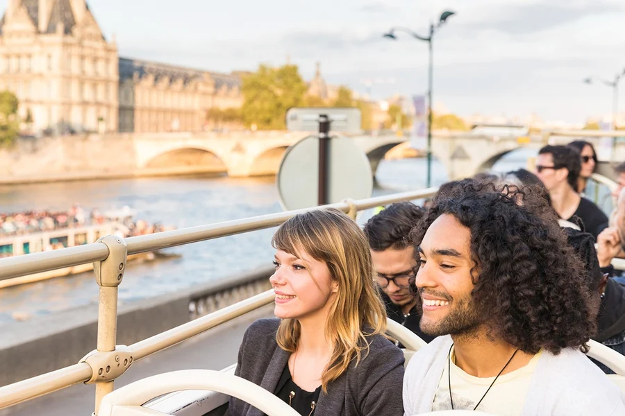 Big Bus: Paris Hop-on Hop-off Bus Tour with Optional Seine River Cruise, Paris