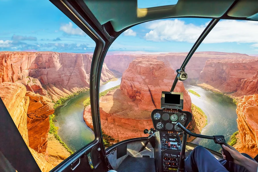 Horseshoe Bend & Glen Canyon Dam Helicopter Tour, Page