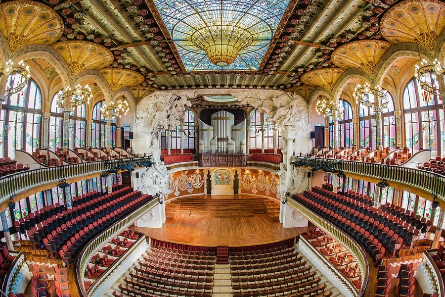 Kumbinasyon: Mga Tiket sa Palau de la Música Catalana + Sant Pau Art Nouveau Site, at Palau de la Música Catalana, Barcelona