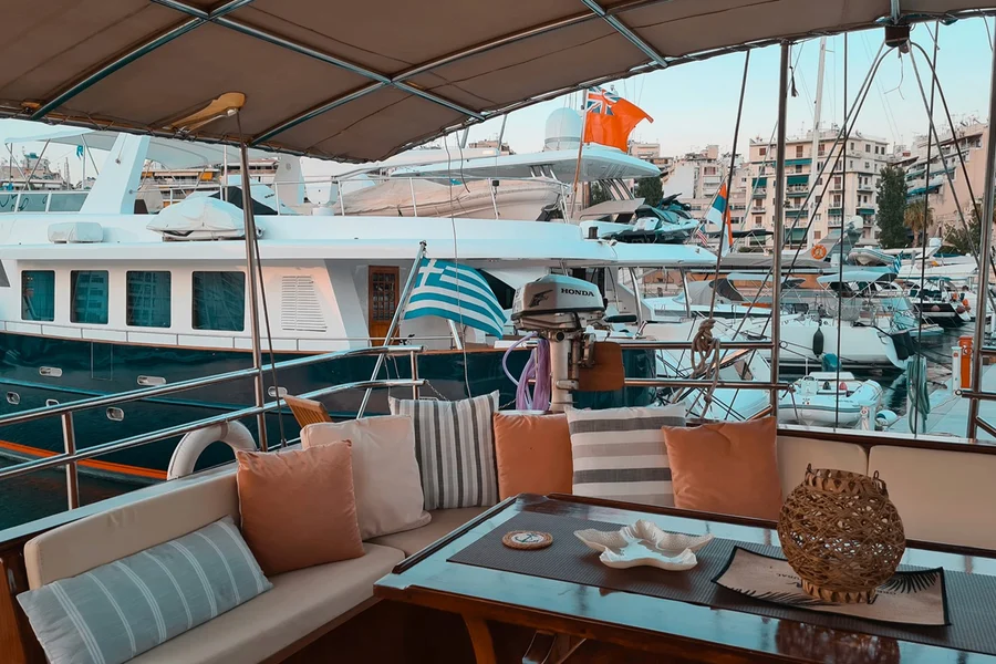Denní plavba na řecké ostrovy Agistri, Moni a Aegina z Athén s obědem, at Marina Zeas Pier J 14, Athens