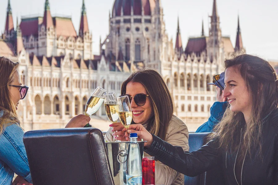 Budapest Danube River Party Boat Cruise with Unlimited Drinks, Budapest