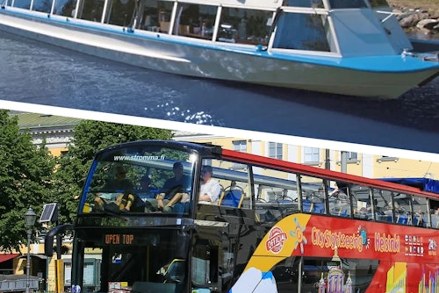 Helsinki Hop On-Hop Off bus & Beautiful Canal Cruise, Helsinki