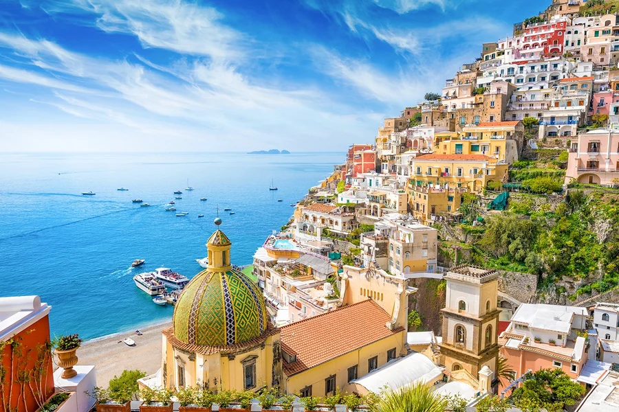 Tur găzduit de la Napoli/Pompei: Positano, Amalfi & Ravello, at Metropolitan City of Naples, Italy, Naples