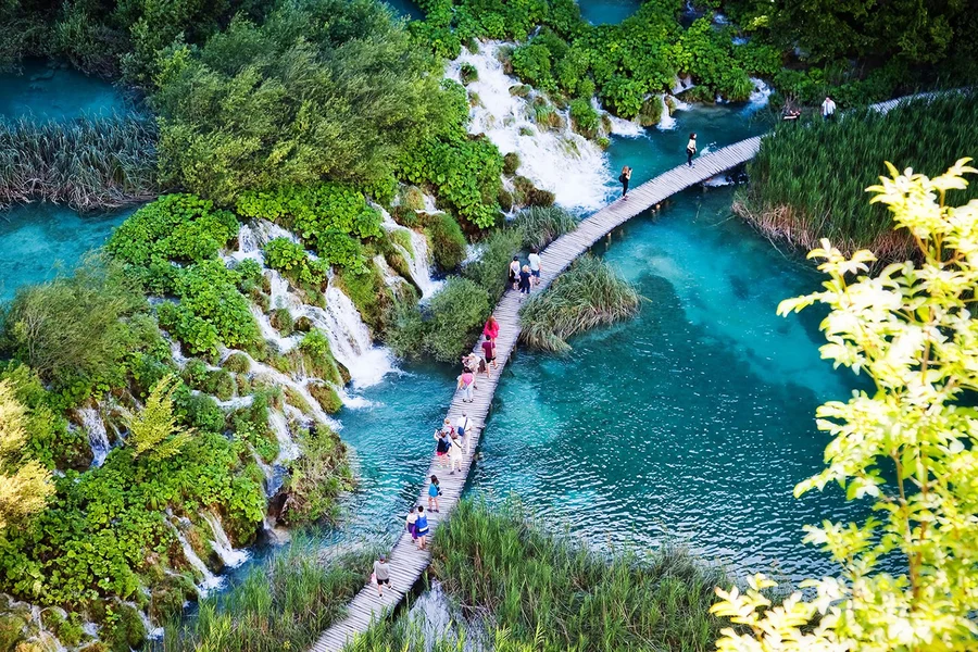 普利特维采湖国家公园门票,包括全景列车和游船, at Plitvice Lakes National Park, Split