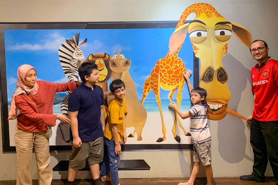 Bilhetes para o Museu de Arte 3D da Ilusão, at illusion 3D Art Museum, Kuala Lumpur, Kuala Lumpur